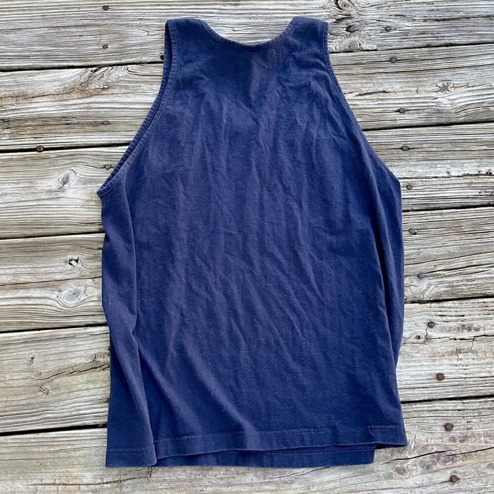 Made in USA vntg travel tourist tank top shirt - Picture 4 of 5